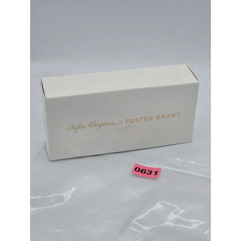 Sofia Vergara x Foster Grant Reading Glasses Women OS Beige Black Cat Eye - New